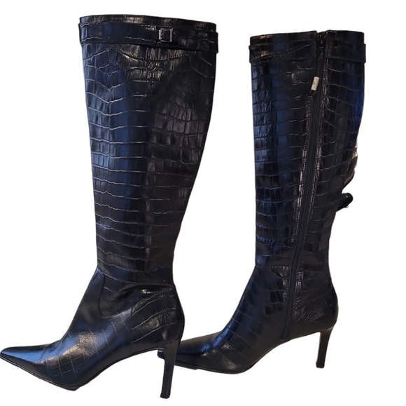Lauren Ralph Lauren Shoes - Ralph Lauren Antonella Black Leather Boots NWOT